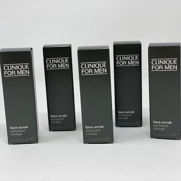 10 -Clinique For Men Face scrub exfoliant- .5 oz - Picture 1 of 2